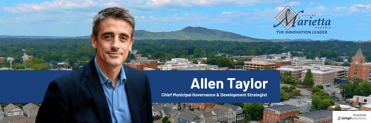 Marietta Georgia banner Allen Taylor