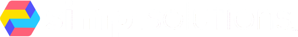 SimplSolutions Logo White